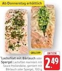 Aktuelles Lachsfilet mit Bärlauch Angebot bei EDEKA in Karlsruhe ab 2,49 €