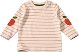 Langarmshirt mit Apfel-Applikation, beige, Gr. 74 im dm-drogerie markt Prospekt Langarmshirt mit Apfel-Applikation, beige, Gr. 74 von ALANA im aktuellen dm-drogerie markt Prospekt für 7,90 €