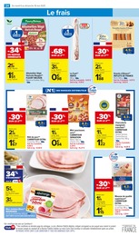 Prix et réduction Fleury Michon dans le prospectus Carrefour Market en cours Offre Fleury Michon dans le catalogue Carrefour Market du moment à la page 26