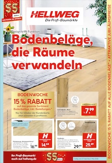 Fliesen im Hellweg Prospekt "Traumterrasse in jedem Fall" mit 24 Seiten (Hamm)
