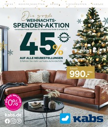 Kabs Prospekt für Neumünster mit 28 Seiten Kabs Prospekt für Neumünster: "Die große WEIHNACHTS-SPENDEN-AKTION", 28 Seiten, 30.11.2022 - 24.12.2022