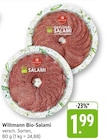 Bio-Geflügel Salami im Angebot bei EDEKA in Schwäbisch Hall Bio-Geflügel Salami Angebote von Wiltmann bei EDEKA Schwäbisch Hall für 1,99 €
