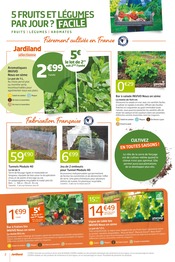 Promos Jardin BIO dans le catalogue "Les 12j printemps" de Jardiland à la page 2