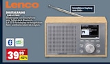 Digitalradio DAR-017WH Angebote von Lenco bei Marktkauf Stuttgart für 39,99 €
