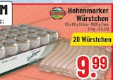 Trinkgut - Hohenmarker Würstchen Angebot im Prospekt Hohenmarker Würstchen bei Trinkgut im Prospekt "" für 9,99 €