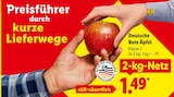 Deutsche Rote Äpfel bei Lidl im Wittenburg Prospekt für 1,49 €