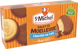 Galette Moelleuse Chocolat au Lait x6 - St Michel à 0,74 € dans le catalogue Netto