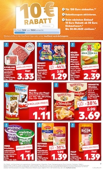 Hackfleisch im Kaufland Prospekt "Aktuelle Angebote" mit 58 Seiten (Potsdam)