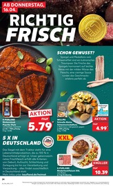 Aktueller Kaufland Prospekt mit Rindfleisch, "KNÜLLER", Seite 36
