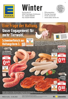 Aktueller EDEKA Hattingen Prospekt EDEKA Prospekt Hattingen "Aktuelle Angebote" mit 24 Seiten