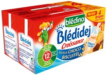Bébé - Blédina dans le catalogue Monoprix Croissance céréales lactées saveur Choco biscuitée Dès 12 mois - Blédina à 2,62 € en promo chez Monoprix