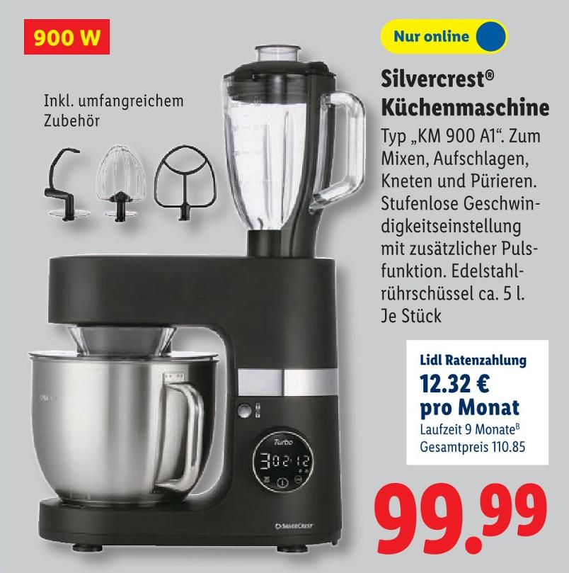 Küchenmaschine Typ KM 900 A1