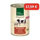 REAL NATURE Adult agneau au bœuf et à l’huile de chardon 6x400 g dans le catalogue Maxi Zoo
