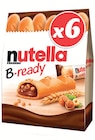 Gaufrettes Fourrées B-Ready - Nutella en promo chez Supermarchés Match Metz à 2,19 €