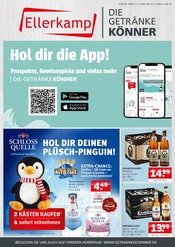 Getränke Ellerkamp Getränkemärkte Prospekt der aktuellen Woche mit 4 Seiten, gültig von 17.11.2025 bis 22.11.2025, in Coesfeld und Umgebung Aktueller Getränke Ellerkamp Getränkemärkte Prospekt in Coesfeld und Umgebung, "DIE GETRÄNKEKÖNNER" mit 4 Seiten, 17.11.2025 - 22.11.2025