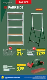 Prix et réduction Feuille Abrasive dans le prospectus Lidl en cours Offre Feuille Abrasive dans le catalogue Lidl du moment à la page 52