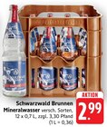 Aktuelles Mineralwasser Angebot bei EDEKA in Mannheim ab 2,99 €