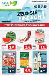 Aktueller nah&frisch Prospekt mit Pizza, "DER MARKT FÜR GUTES ESSEN UND TRINKEN", Seite 1