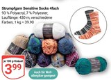 Strumpfgarn Sensitive Socks 4fach bei GLOBUS im Prospekt "" für 3,99 €