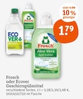 Geschirrspülmittel Angebote von Frosch oder Ecover bei tegut Göttingen für 1,79 €