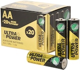 AA Alkaline Batteries Angebote von Ultra Power bei Rusta Essen für 2,99 €