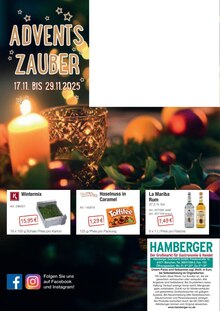 Rum im Hamberger Prospekt "ADVENTSZAUBER" mit 52 Seiten (München)