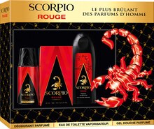 Cosmétiques - Scorpio dans le catalogue Monoprix Coffret 3 produits “Scorpio” Rouge - Scorpio à 9,09 € en promo chez Monoprix