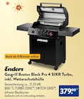 Gasgrill Boston Black Pro 4 SIKR Turbo, inkl. Wetterschutzhülle Angebote von Enders bei ALDI Nord Gütersloh für 379,00 €