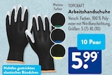 Arbeitshandschuhe im Angebot bei ALDI SÜD in Köln Arbeitshandschuhe Angebote von Topcraft bei ALDI SÜD Köln für 5,99 €