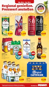 Bier im Penny Prospekt "Wer günstig will, muss Penny." mit 38 Seiten (Lörrach)