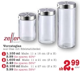 Vorratsglas im Angebot bei E center in Frankfurt Vorratsglas Angebote von Zeller bei E center Frankfurt für 2,99 €
