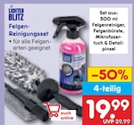 Felgen-Reinigungsset Angebote von Lichter Blitz bei Netto Marken-Discount Magdeburg für 19,99 €