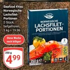 Norwegische Lachsfilet-Portionen im Angebot bei GLOBUS in Siegen Norwegische Lachsfilet-Portionen Angebote von Seafood 4You bei GLOBUS Siegen für 4,99 €