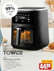 Heißluftfritteuse im REWE Prospekt Heißluftfritteuse von Tower im aktuellen REWE Prospekt für 44,99 €