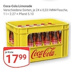 Aktuelle Cola Angebote bei GLOBUS in Erlangen Aktuelles Coca-Cola Angebot bei GLOBUS in Erlangen ab 17,99 €