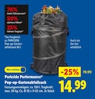Parkside Performance Pop-up-Gartenabfallsack bei Lidl im Putlitz Prospekt für 14,99 €