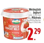 Joghurt mild, 3,5% Fett von Weideglück im aktuellen EDEKA Prospekt für 2,29 €