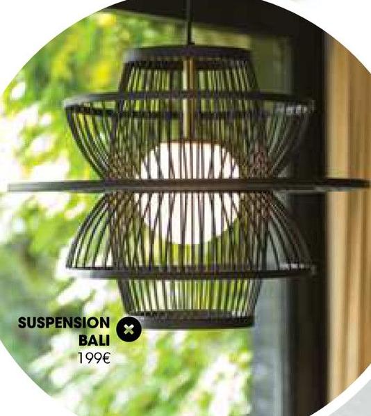 H&H Vaujours - SUSPENSION BALI Promo SUSPENSION BALI dans le catalogue H&H Soldes & Promos à Vaujours