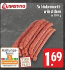 Schinkenmettwürstchen Angebote von Rasting bei E center Oberhausen für 1,69 €
