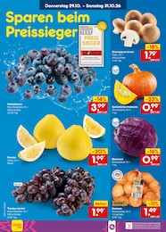 Netto Marken-Discount Heidelbeeren im Prospekt 