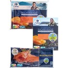 SUR TOUS LES SAUMONS FUMÉS FILIÈRE QUALITÉ - CARREFOUR EXTRA - Carrefour Market à Quimper SUR TOUS LES SAUMONS FUMÉS FILIÈRE QUALITÉ - CARREFOUR EXTRA en promo chez Carrefour Market Quimper