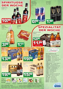 Energydrink im aktuellen Getränke Paradies Prospekt (Lünen) Energydrink im Getränke Paradies Prospekt "DIE GETRÄNKEKÖNNER" mit 4 Seiten (Lünen)