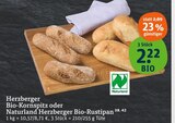 Bio-Kornspitz von Herzberger im aktuellen tegut Prospekt für 2,22 €
