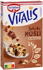 Vitalis Schoko Müsli von Dr. Oetker für 2,49 € bei REWE im Angebot Vitalis Schoko Müsli von Dr. Oetker im aktuellen REWE Prospekt