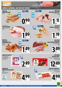 Grill im aktuellen EDEKA Prospekt (München) Grill im EDEKA Prospekt "Eisgekühlte Angebote der Meisterklasse." mit 4 Seiten (München)