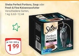 Perfect Portions, Soup Angebote von Sheba bei GLOBUS Brühl für 1,99 €