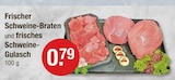 Frischer Schweine-Braten von  im aktuellen V-Markt Prospekt für 0,79 €