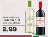 EDEKA Voerde - Hauswein Angebot im Prospekt Hauswein bei EDEKA im Voerde Prospekt für 2,99 €