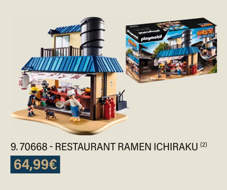 Playmobil® - Restaurant ramen ichiraku - 70668 - Playmobil® Naruto