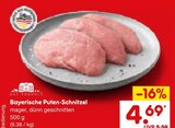 Bayerische Puten-Schnitzel Angebote von Gut Ponholz bei Netto Marken-Discount Ulm für 4,69 €
